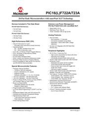 PIC16F723A-I/SP datasheet pdf 3 page