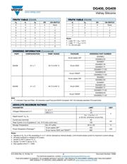 DG408DY-T1-E3 datasheet pdf 2 page
