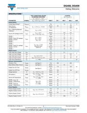 DG408DY-T1-E3 datasheet pdf 3 page