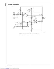 LM4871MMX/NOPB datasheet pdf 2 page