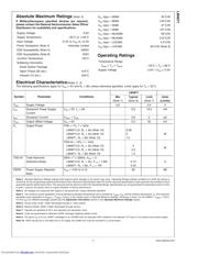 LM4871MMX/NOPB datasheet pdf 3 page