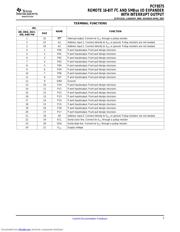 PCF8575DBR datasheet pdf 3 page