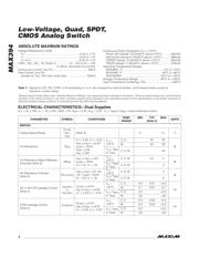 MAX394EUP+ datasheet pdf 2 page