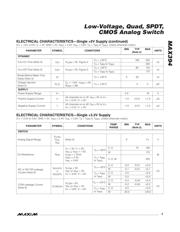 MAX394EUP+ datasheet pdf 5 page