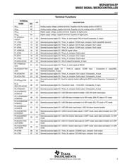 MSP430F249MPMEP datasheet pdf 5 page