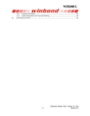 W25Q64CVSFIG datasheet pdf 4 page