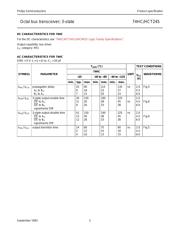 74HCT245DB datasheet pdf 5 page