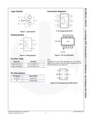 NC7SB3157L6X datasheet pdf 2 page