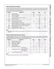 NC7SB3157L6X datasheet pdf 3 page