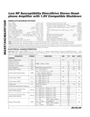 MAX9724DETC+ datasheet pdf 2 page