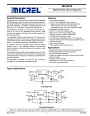 MIC4576WU datasheet pdf 1 page