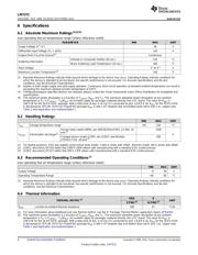 LM7372MRX datasheet pdf 4 page