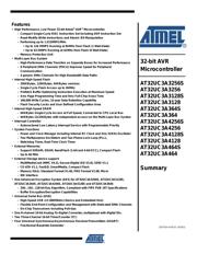 AT32UC3A3256S-CTUT datasheet pdf 1 page