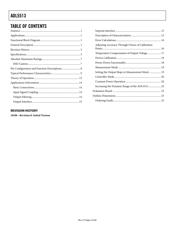 ADL5513ACPZ-R7 datasheet pdf 2 page