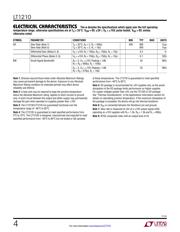 LT1210CR#TRPBF datasheet pdf 4 page