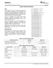 MSP430F2131 datasheet pdf 6 page