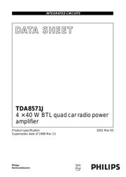 TDA8571J/N2C datasheet pdf 1 page