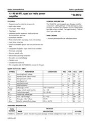 TDA8571J/N2C datasheet pdf 2 page