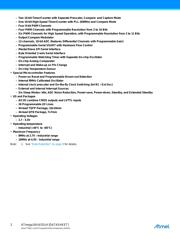 ATMEGA32U4RC-MUR datasheet pdf 2 page