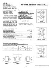 MC14011BDG datasheet pdf 1 page