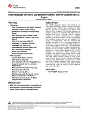 LM5072EVAL/NOPB datasheet pdf 1 page