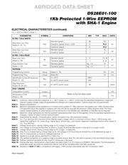 DS28E01-100+ datasheet pdf 3 page