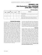 DS28E01-100+ datasheet pdf 5 page