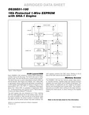 DS28E01-100+ datasheet pdf 6 page