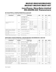 MAX490ESA数据手册DatasheetRS485控制器-Maxim Integrated-芯文库