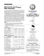 NSS60200LT1G datasheet pdf 1 page