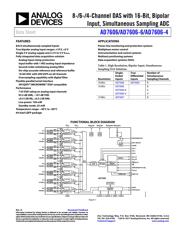 AD7606BSTZ-4 datasheet pdf 1 page