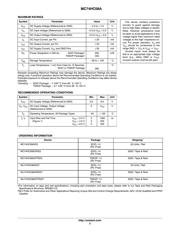 MC74HC08ADR2 datasheet pdf 2 page
