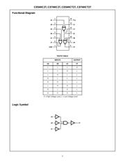 CD74HC27E datasheet pdf 2 page