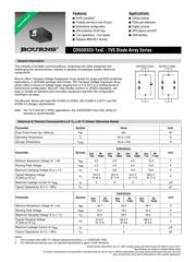 CDSOT23-SRV05-4 datasheet pdf 1 page