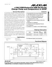 MAX3355EEBC datasheet pdf 1 page