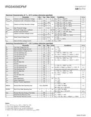 IRGP50B60PD1-EP datasheet pdf 2 page