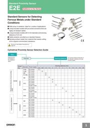 E2EX2Y1 datasheet pdf 1 page