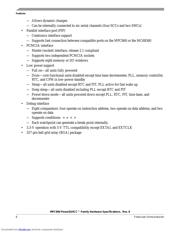 MPC860SRCZQ50D4 datasheet pdf 6 page