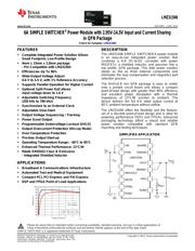 LMZ31506RUQR datasheet pdf 1 page