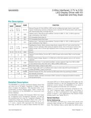 MAX6955APL+ datasheet pdf 6 page