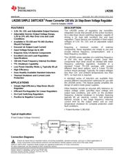 LM2595S-3.3/NOPB datasheet pdf 1 page