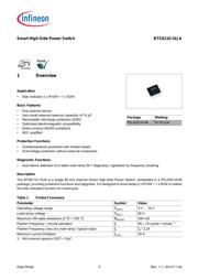 BTS61101SJAXUMA1 datasheet pdf 3 page