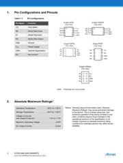 AT93C46DY6-YH-T datasheet pdf 2 page