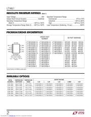 LT1461CCS8-5#PBF datasheet pdf 2 page