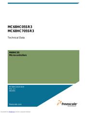 MC68HC705SR3CP datasheet pdf 1 page