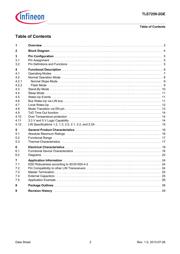 TLE72592GEXUMA1 datasheet pdf 2 page