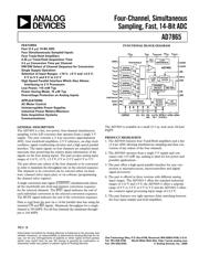 AD7865AS-3 datasheet pdf 1 page