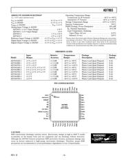 AD7865AS-3 datasheet pdf 5 page