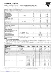 SFH6106-4 datasheet pdf 2 page