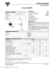 IRF9640 datasheet pdf 1 page